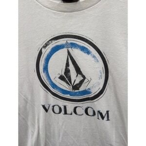 Vintage Volcom Stone Shirt Mens Large White Diamond Logo Y2K Skate